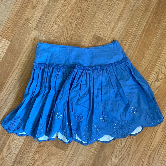 Blue Mini Skirt - Picture 1 of 1